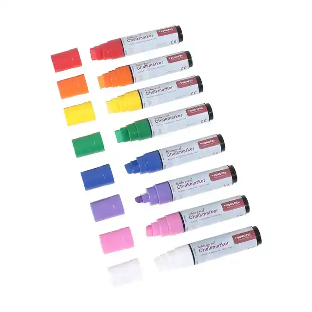 KRIJTSTIFT EUROPEL WATERVAST 15MM ASS 8