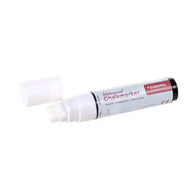 KRIJTSTIFT EUROPEL WATERVAST 15MM WIT