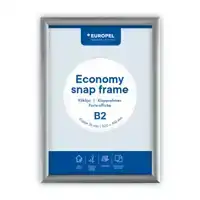 KLIKLIJST EUROPEL ECONOMY B2 ZILVER