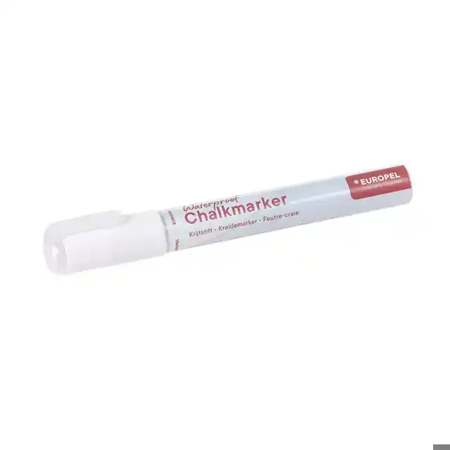 KRIJTSTIFT EUROPEL WATERVAST 3-6MM WIT