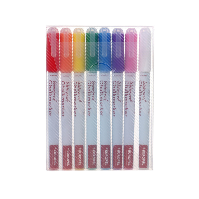 KRIJTSTIFT EUROPEL WATERVAST 1-3MM ASS