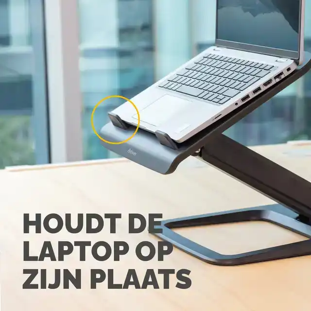 LAPTOPSTANDAARD FELLOWES HANA LT ZWART