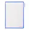ZICHTPANEEL TARIFOLD A4 VERTICAAL BLAUW