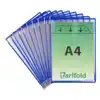 ZICHTPANEEL TARIFOLD A4 VERTICAAL BLAUW