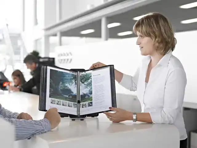 ZICHTPANELENSYSTEEM BUREAU TARIFOLD VEO
