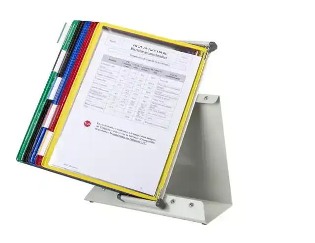 ZICHTPANELENSYSTEEM BUREAU TARIFOLD A4