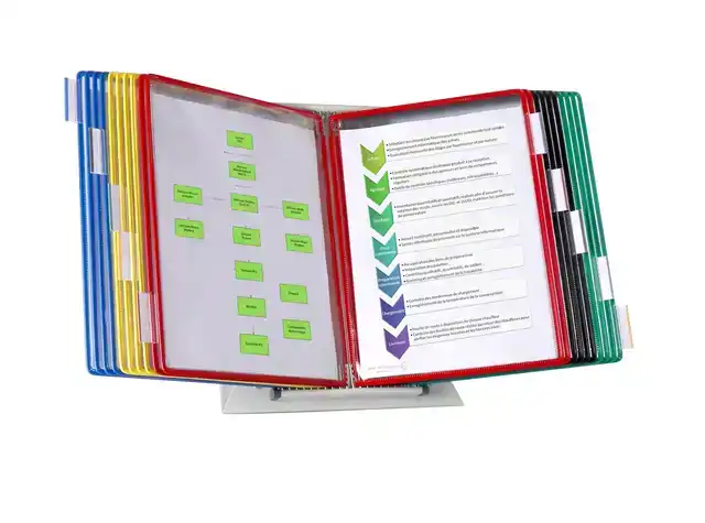 ZICHTPANELENSYSTEEM BUREAU TARIFOLD A4