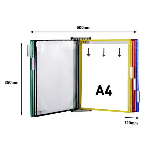 ZICHTPANELENSYSTEEM WAND TARIFOLD