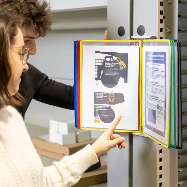 ZICHTPANELENSYSTEEM WAND TARIFOLD
