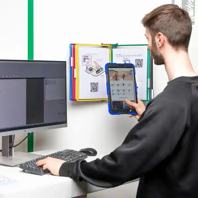 ZICHTPANELENSYSTEEM WAND TARIFOLD