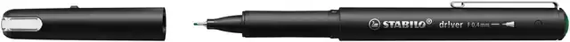 FINELINER STABILO DR!VER FIJN GROEN