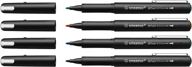 FINELINER STABILO DR!VER MEDIUM ASSORTI