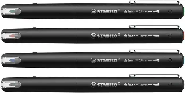 FINELINER STABILO DR!VER MEDIUM ASSORTI