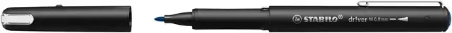 FINELINER STABILO DR!VER MEDIUM BLAUW
