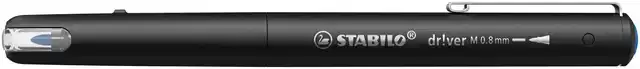 FINELINER STABILO DR!VER MEDIUM BLAUW