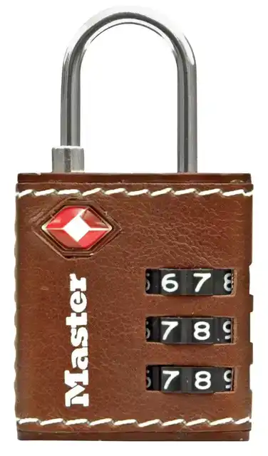 HANGSLOT MASTERLOCK 3-CIJFER TSA 30 MM