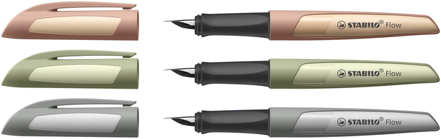 VULPEN STABILO FLOW BLISTER M KHAKI