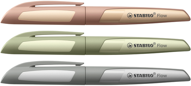 VULPEN STABILO FLOW BLISTER M KHAKI