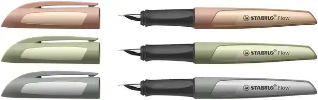 VULPEN STABILO FLOW M GRIJS