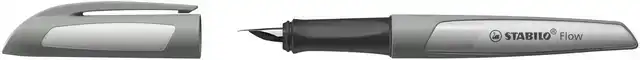 VULPEN STABILO FLOW BLISTER M GRIJS