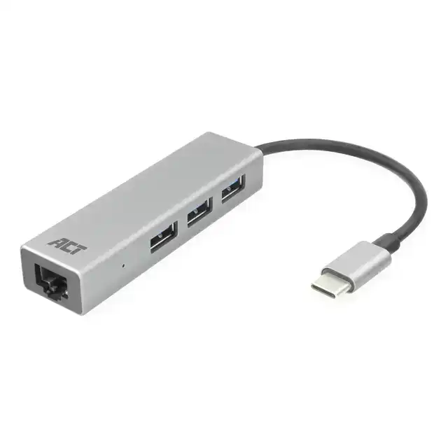 USB-C HUB 3.0 3X USB-A GIGABIT ETHERNET