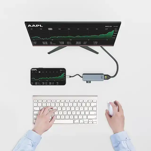 USB-C 4K MULTIPORT ADAPTER VOOR 2 HDMI