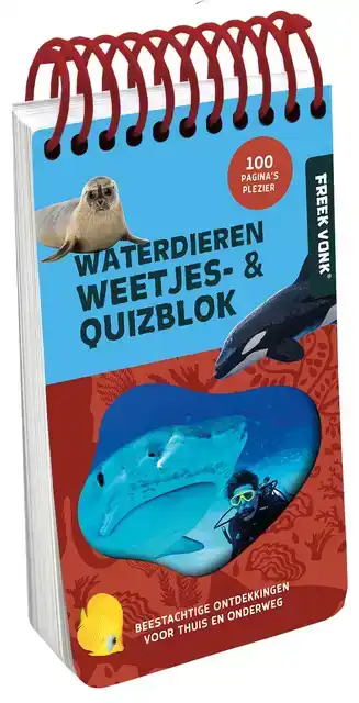 DISPLAY FREEK VONK WEETJES- & QUIZBLOK (12 STUKS)