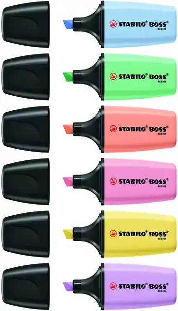 MARKEERSTIFTT STABILO BOSS MINI PASTEL