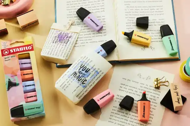 MARKEERSTIFTT STABILO BOSS MINI PASTEL