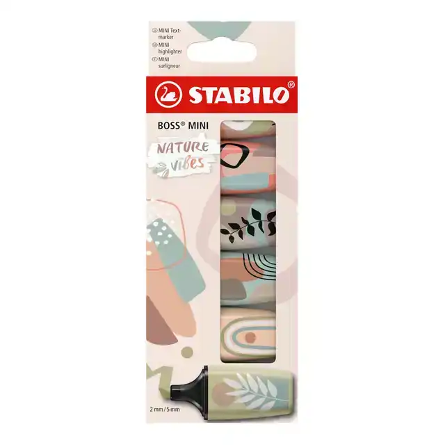 MARKEERSTIFT STABILO BOSS MINI NATURE