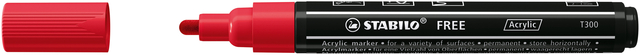 ACRYLMARKER STABILO FREE ACRYLIC T300