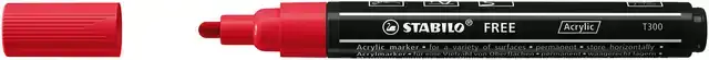 ACRYLMARKER STABILO FREE ACRYLIC T300