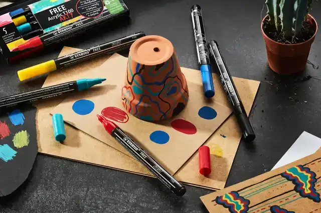 ACRYLMARKER STABILO FREE ACRYLIC T100