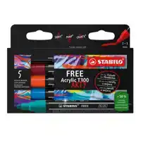 ACRYLMARKER STABILO FREE ACRYLIC T300