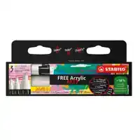 ACRYLMARKER STABILO FREE ACRYLIC MIXED