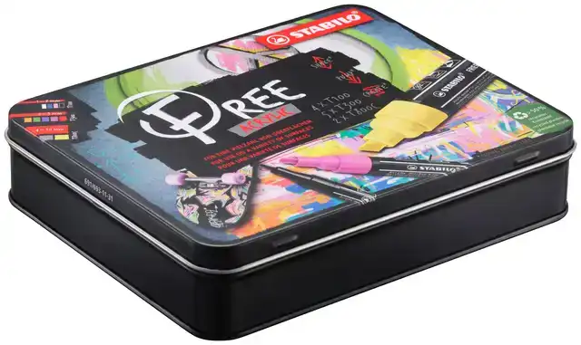 ACRYLMARKER STABILO FREE ACRYLIC