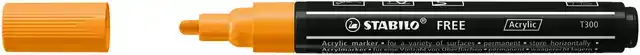 ACRYLMARKER STABILO FREE ACRYLIC T300