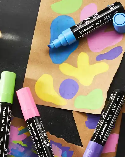 ACRYLMARKER STABILO FREE ACRYLIC T800C