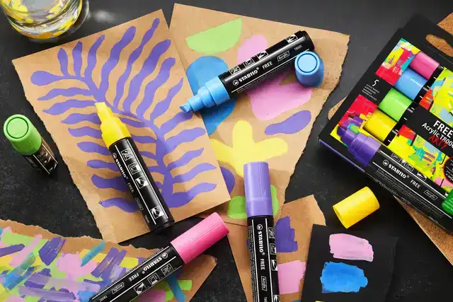 ACRYLMARKER STABILO FREE ACRYLIC T800C