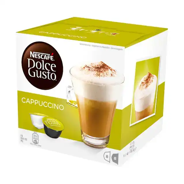DOLCE GUSTO CAPPUCCINO 16 CUPS / 8