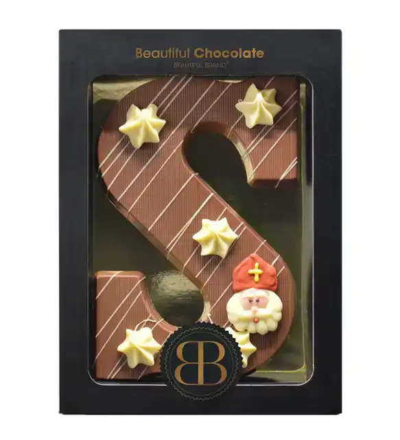 CHOCOLADELETTER BB LUXE MELK S 220 GRAM