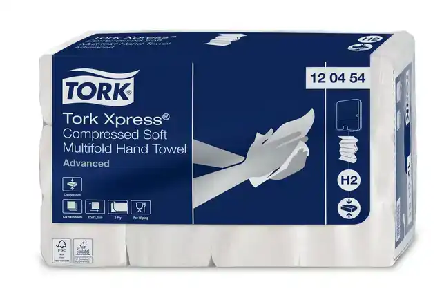 HANDDOEK TORK H2 XPRESS COMPRESSED
