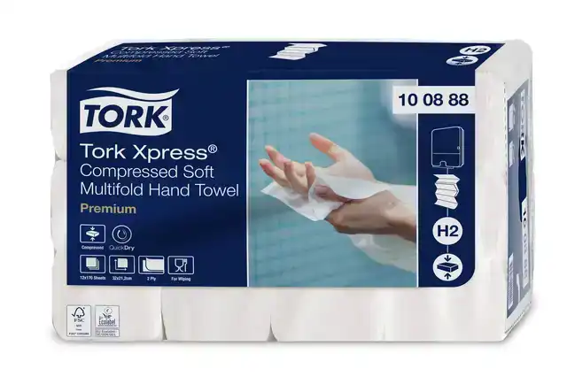 HANDDOEK TORK H2 XPRESS COMPRESSED