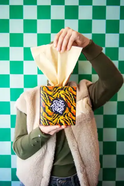 FACIAL TISSUES TGR HAPPY TISSUE 3LAAGS