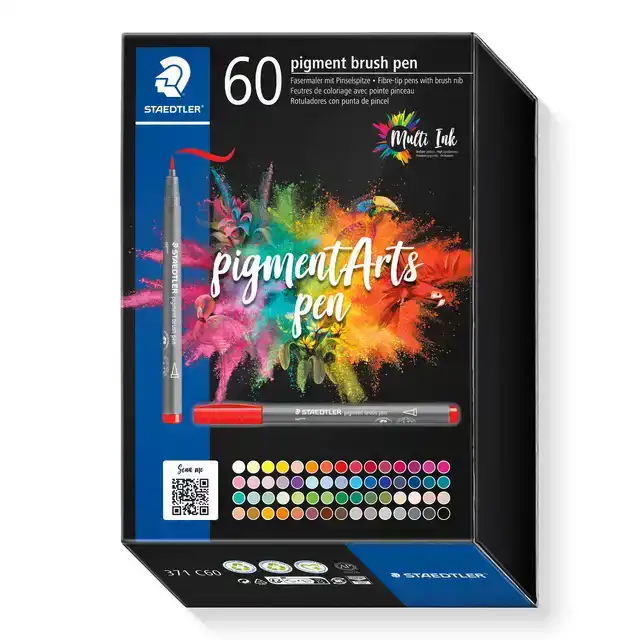 BRUSHPEN STAEDTLER 371 C60 SET 60