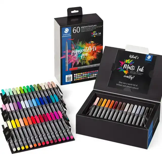 BRUSHPEN STAEDTLER 371 C60 SET 60