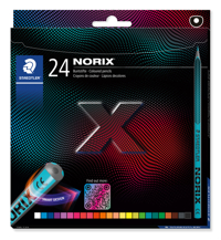 KLEURPOTLOOD STAEDTLER NORIX SET 24