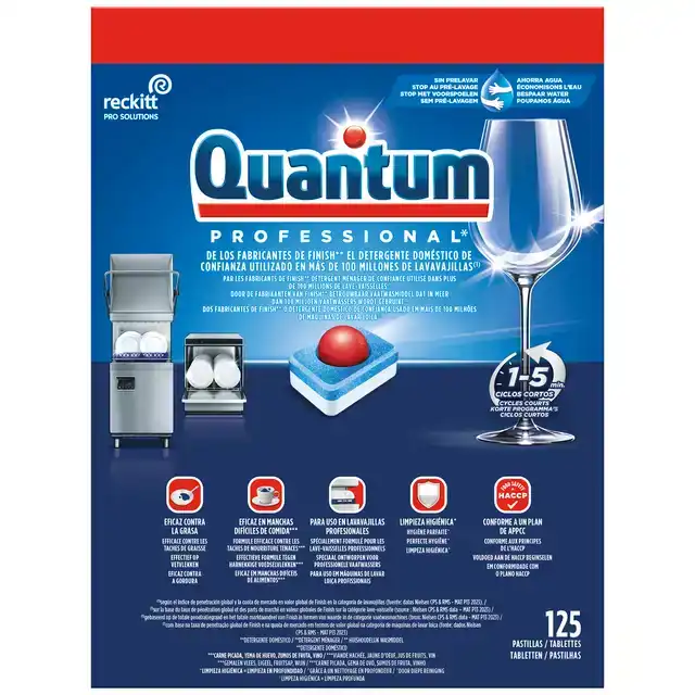 VAATWASTABLETTEN QUANTUM PRO ALL-IN-ONE