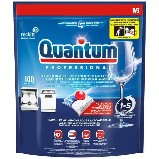 VAATWASTABLETTEN QUANTUM PRO ALL-IN-ONE