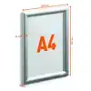 KLIKLIJST DURABLE A4 ALUMINIUM